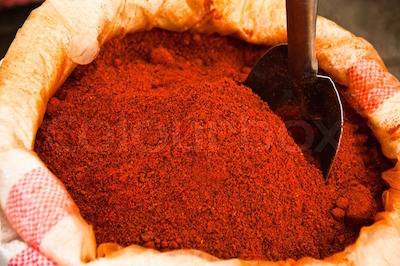 Ground paprika
